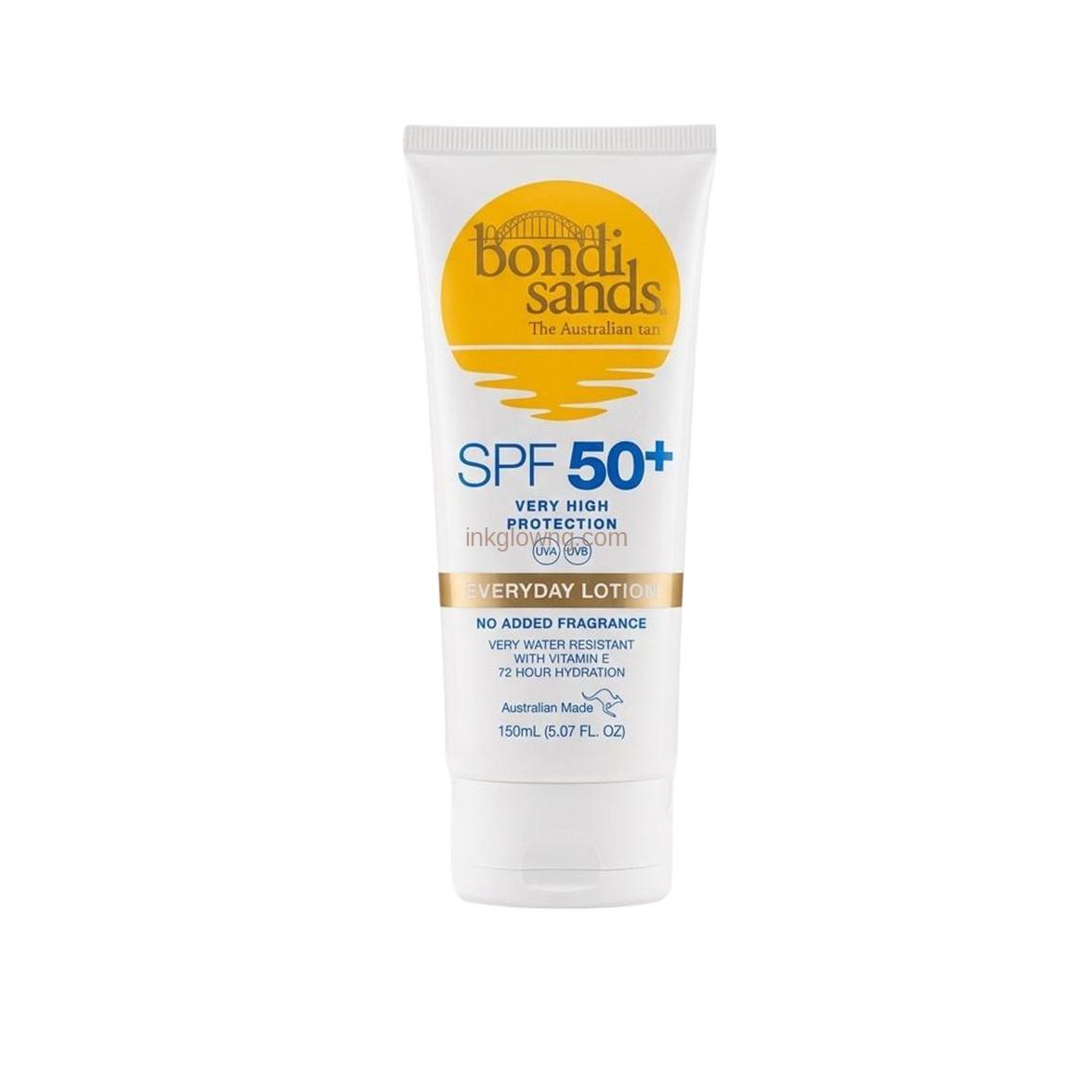 Bondi Sands Fragrance Free Sunscreen Body Lotion SPF 50+